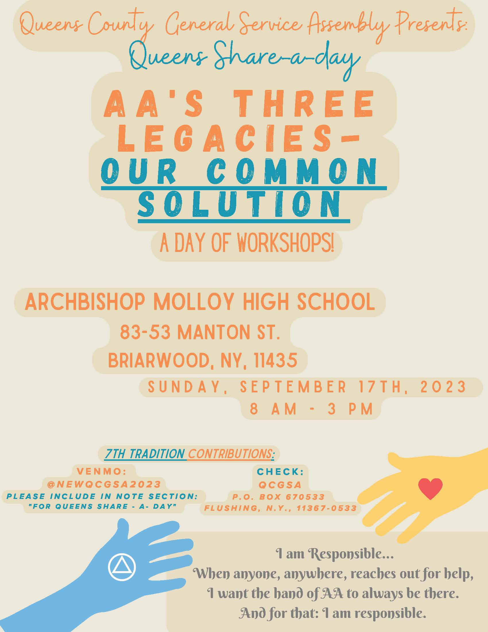 Queens Share A Day @ Archbishop Malloy High School