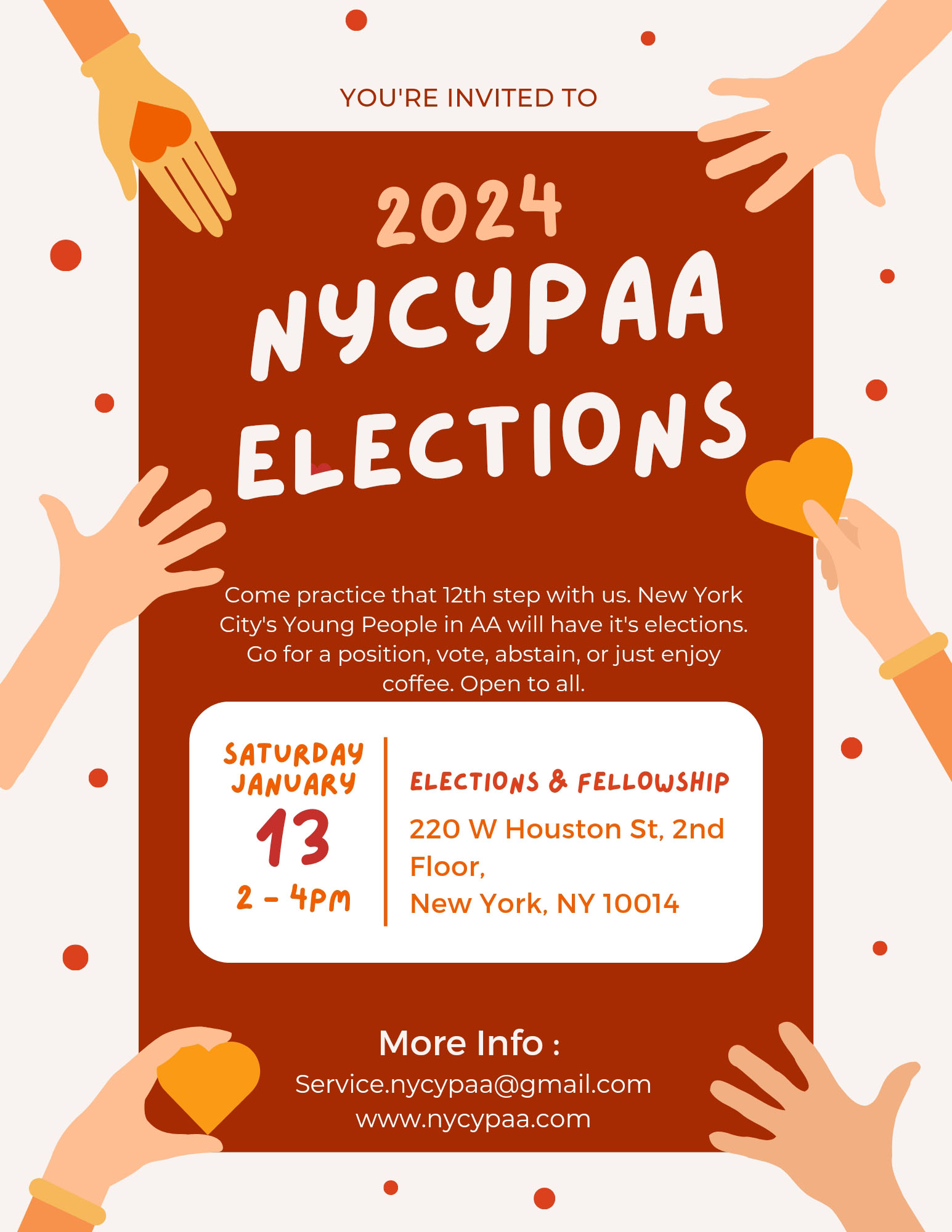 2024 NYCYPAA Elections @ Midnight Group