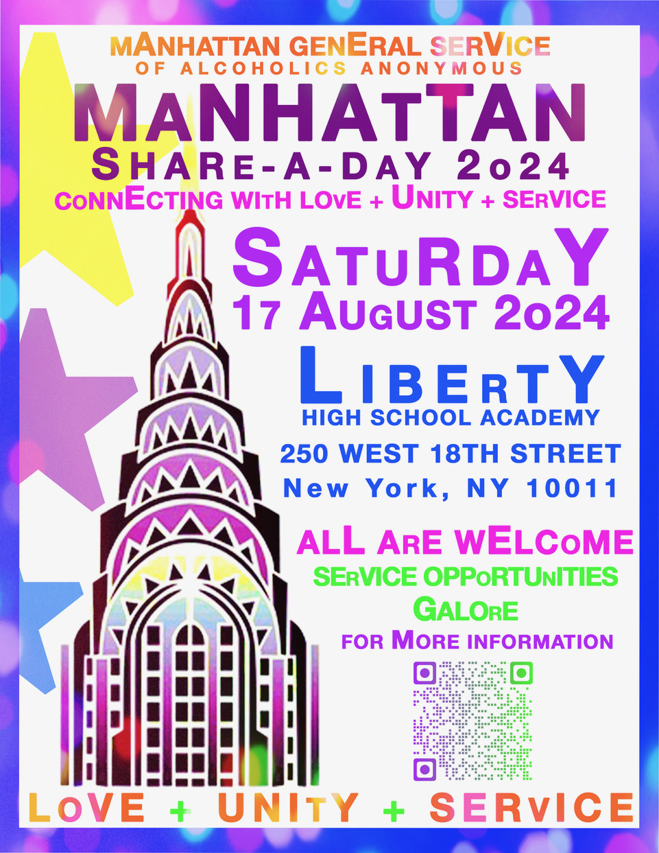 Manhattan Share A Day @ Liberty High School Academy